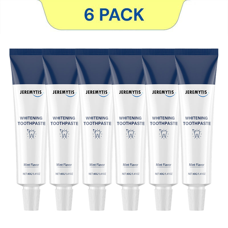 🦷 Fluoride-Free Hydroxyapatite Teeth Whitening Toothpaste with Coconut Oil & Xylitol ❄️