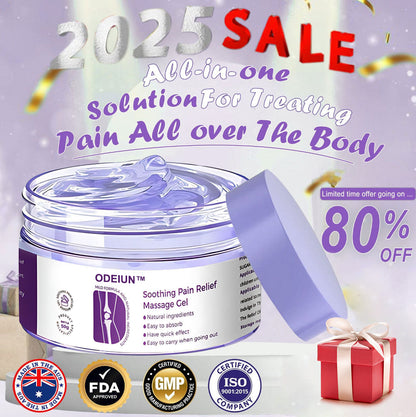 ODEIUN™ Turmeric & Emu Oil Arthritis Soothing Pain Relief Massage Gel 👨‍⚕️Australian Osteopathic Association （AOA）Approved