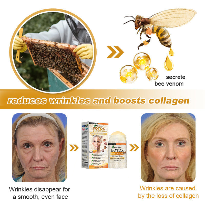 🎁Flash Sale - ODEIUN™ BOTOX Bee Venom Anti-Aging Serum - Suitable for all skin types🐝💎