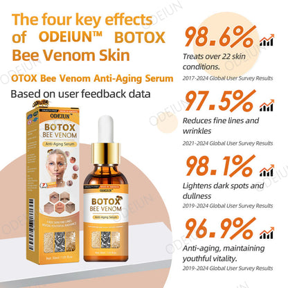 🎁Flash Sale - ODEIUN™ BOTOX Bee Venom Anti-Aging Serum - Suitable for all skin types🐝💎
