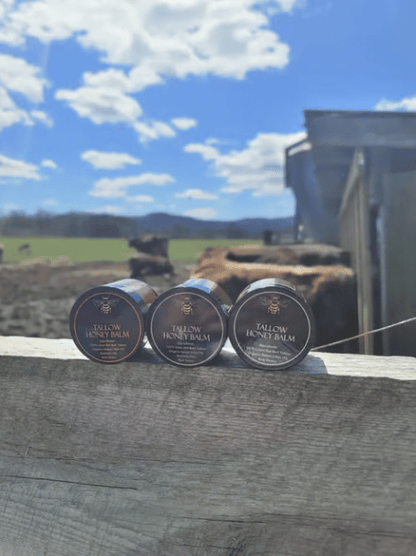🍯Handmade Organic Grass-Fed Beef Tallow Balm with Raw Honey 🌿