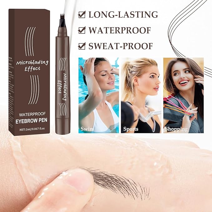 🔥LAST DAY - BUY 1 GET 1 FREE JUST AUD$17.99 EACH🔥2025 Upgraded Natural Brows Eyebrow Pen