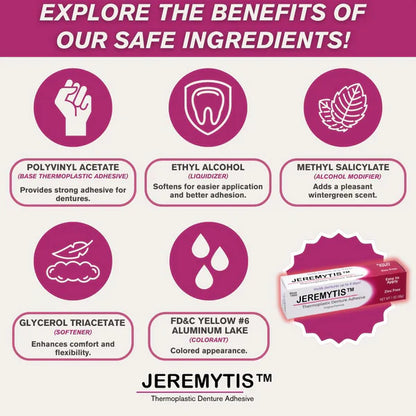 ⏰[Official Brand Store  ] JEREMYTIS™ Thermoplastic Denture Adhesive
