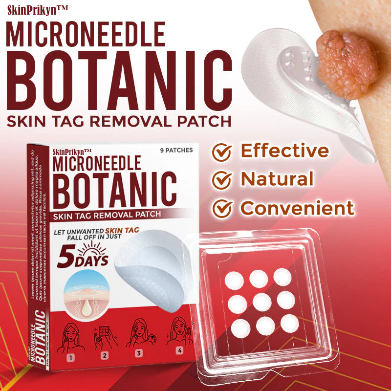 🌈SkinPrikyn™ MicroNeedle Botanic Skin Tag Removal Patch