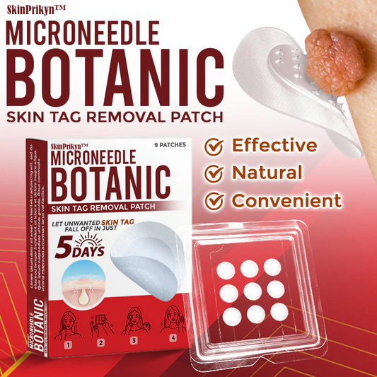 🌈SkinPrikyn™ MicroNeedle Botanic Skin Tag Removal Patch