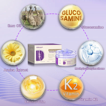 ODEIUN™ Turmeric & Emu Oil Arthritis Soothing Pain Relief Massage Gel 👨‍⚕️Australian Osteopathic Association （AOA）Approved