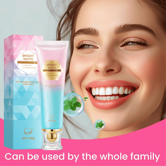 ✨ Achieve a Radiant Smile - 49% OFF - 🦷 Niacinamide Whitening Toothpaste - For Healthier, Whiter Teeth!