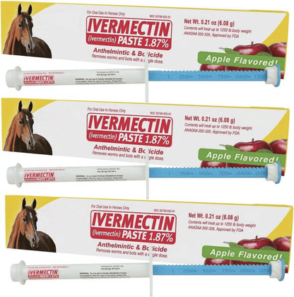🔥Hot Sale 49% OFF - Ivermectin Horse Paste 1.87% 6.08g Tubes