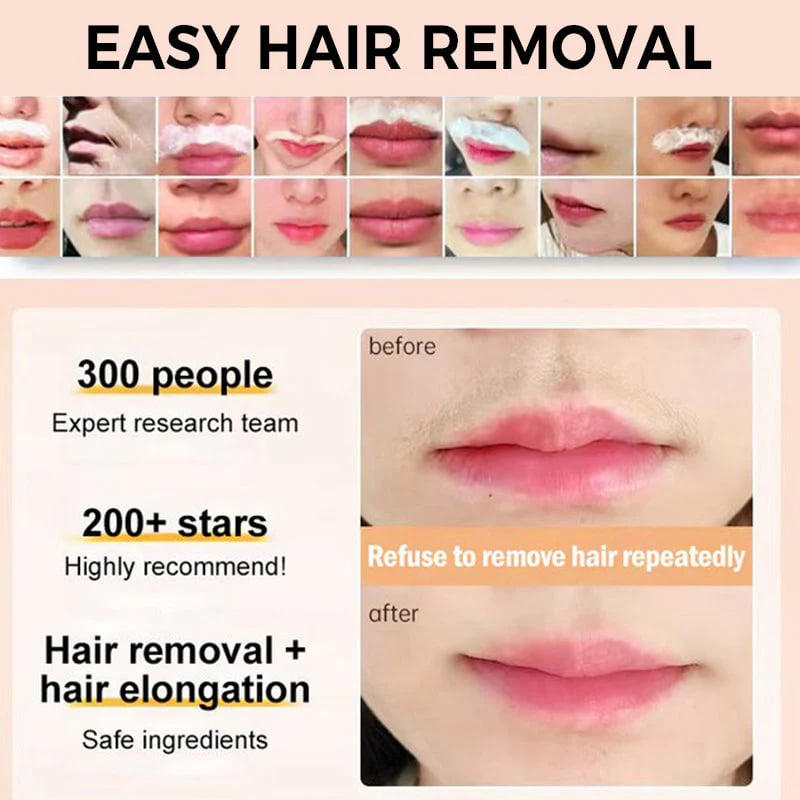 ODEIUN® Gentle and Painless Facial Hair Removal Cream