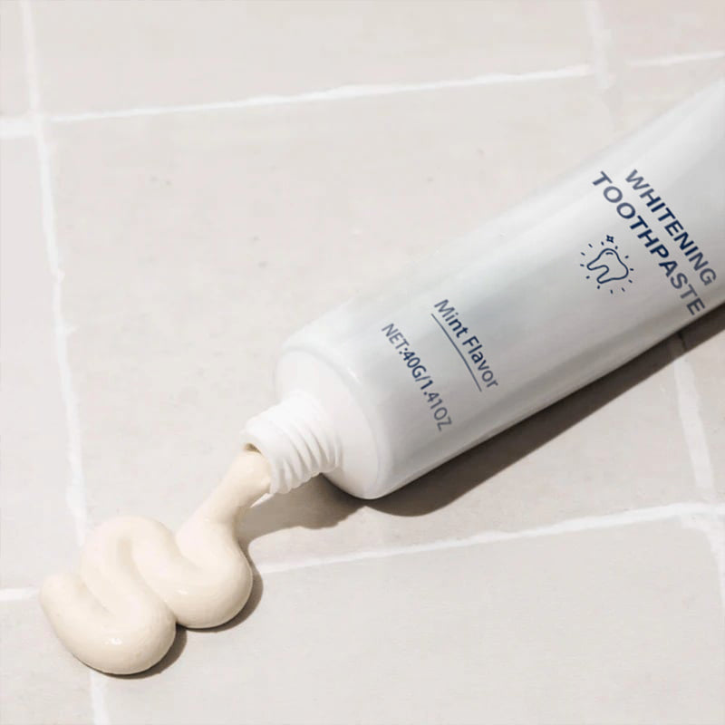 🦷  Fluoride-Free Hydroxyapatite Teeth Whitening Toothpaste with Coconut Oil & Xylitol ❄️