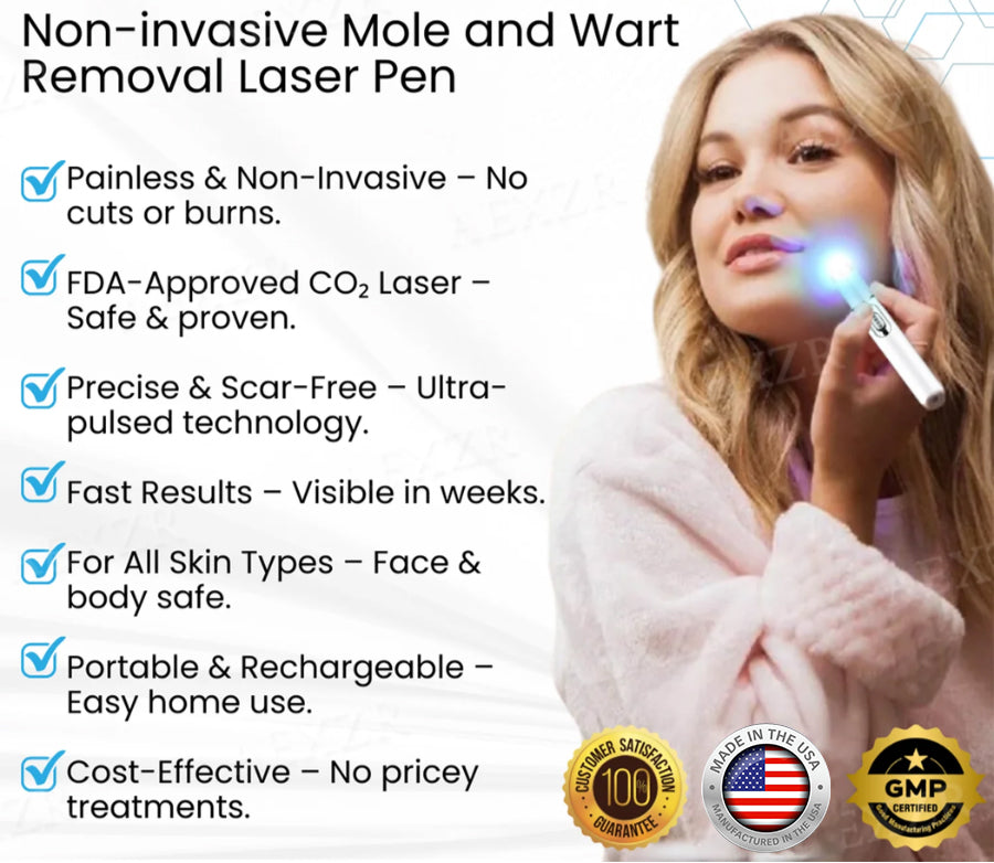 ODALIT™ Non-Invasive Mole and Wart Removal Laser Pen