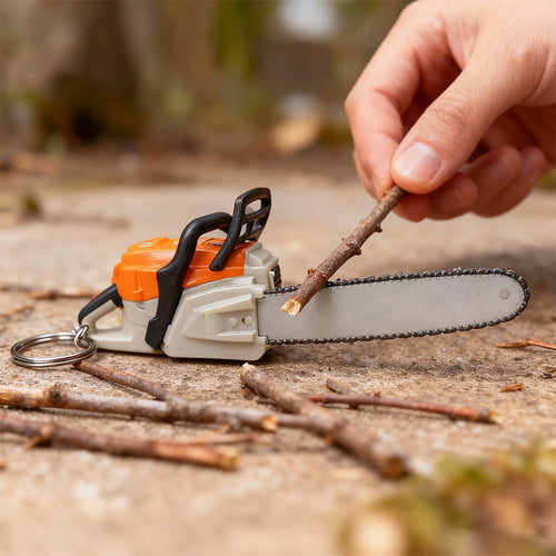🔥LAST DAY 49% OFF🔧 Chainsaw Keychain | Portable Chainsaw Key Ring