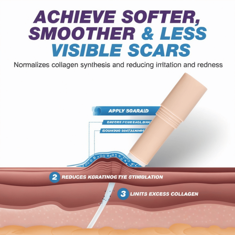 Skin Scar Solutions🛡️ 60%  Silicone Scar Stick.