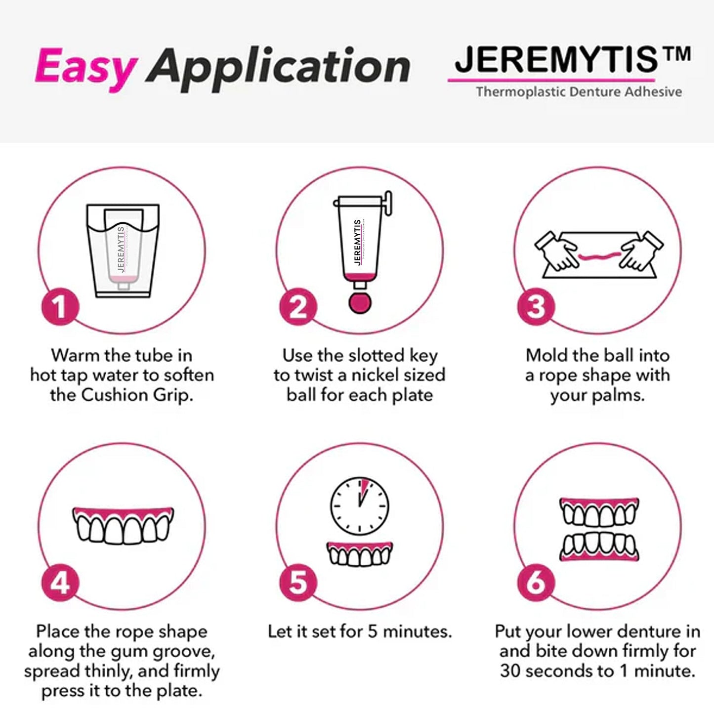 ⏰[Official Brand Store  ] JEREMYTIS™ Thermoplastic Denture Adhesive