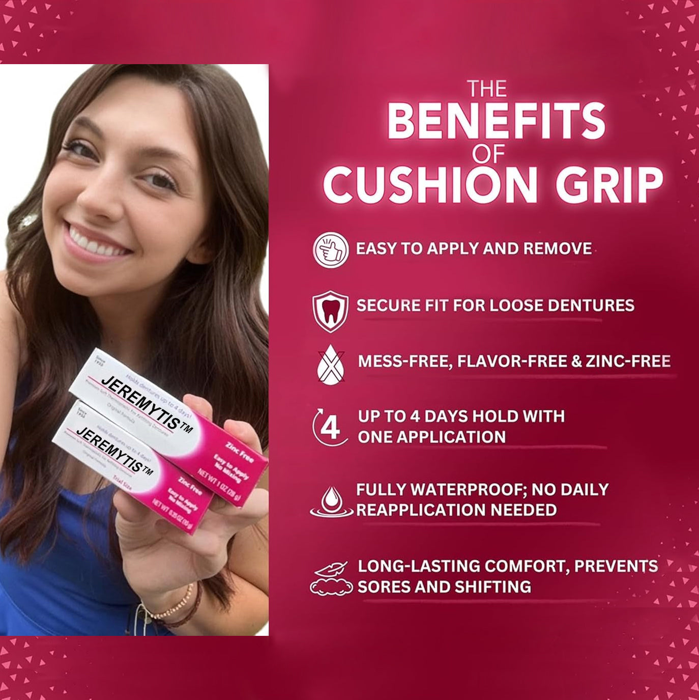 ⏰[Official Brand Store  ] JEREMYTIS™ Thermoplastic Denture Adhesive